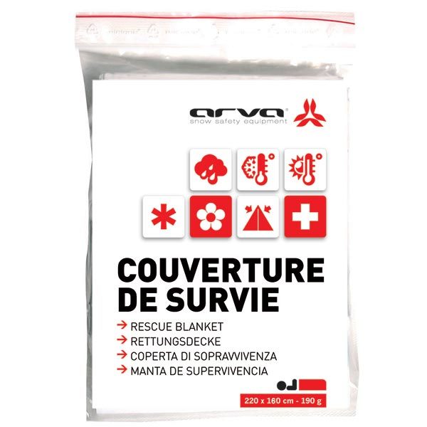 Couverture de survie réutilisable - 1
