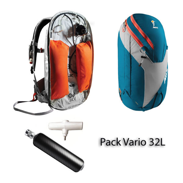 Pack Base Vario Silver + Bouteille Carbone + sac Vario  - 2