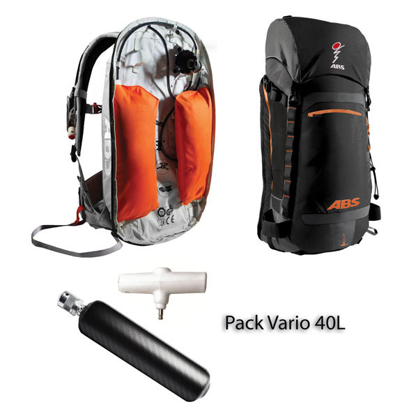 Pack Base Vario Silver + Bouteille Carbone + sac Vario  - 3